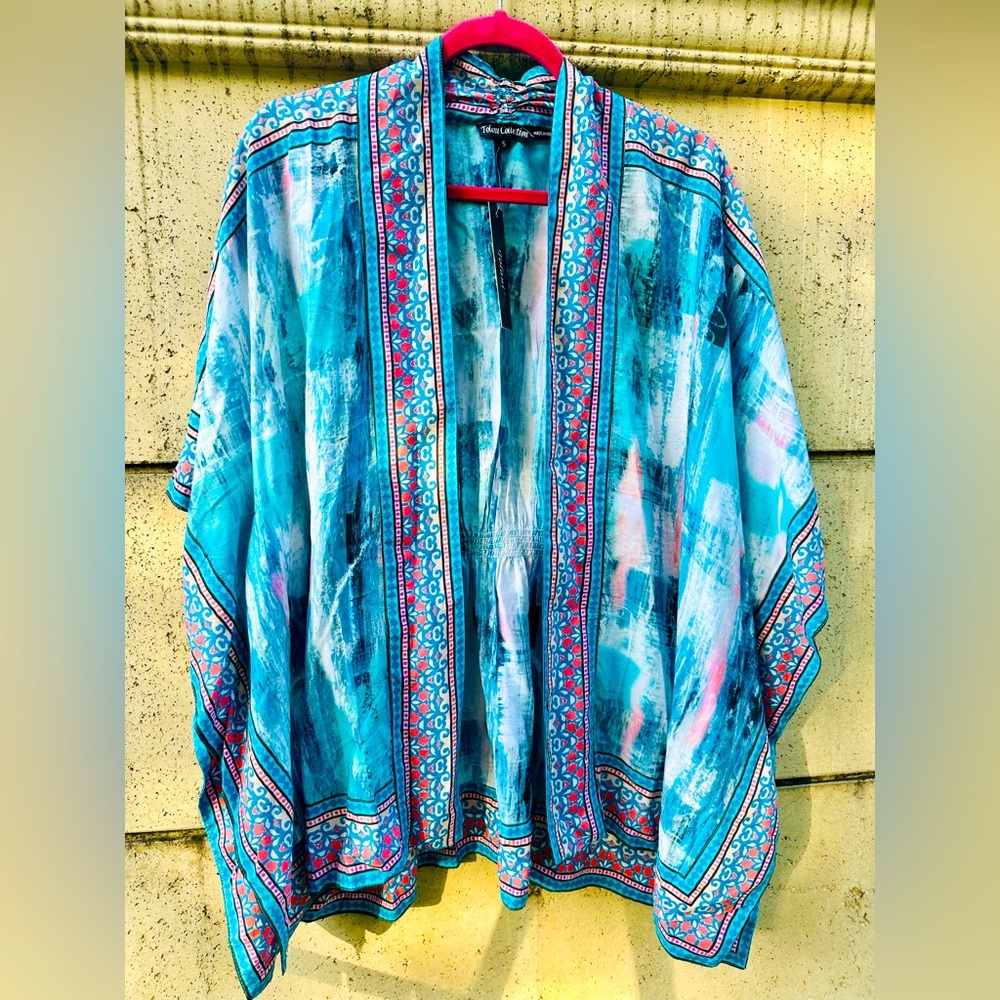 🆕🔖 TOLANI Collection✨ Open Cardigan Kimono ✨ Size Small ✨ NWT!!